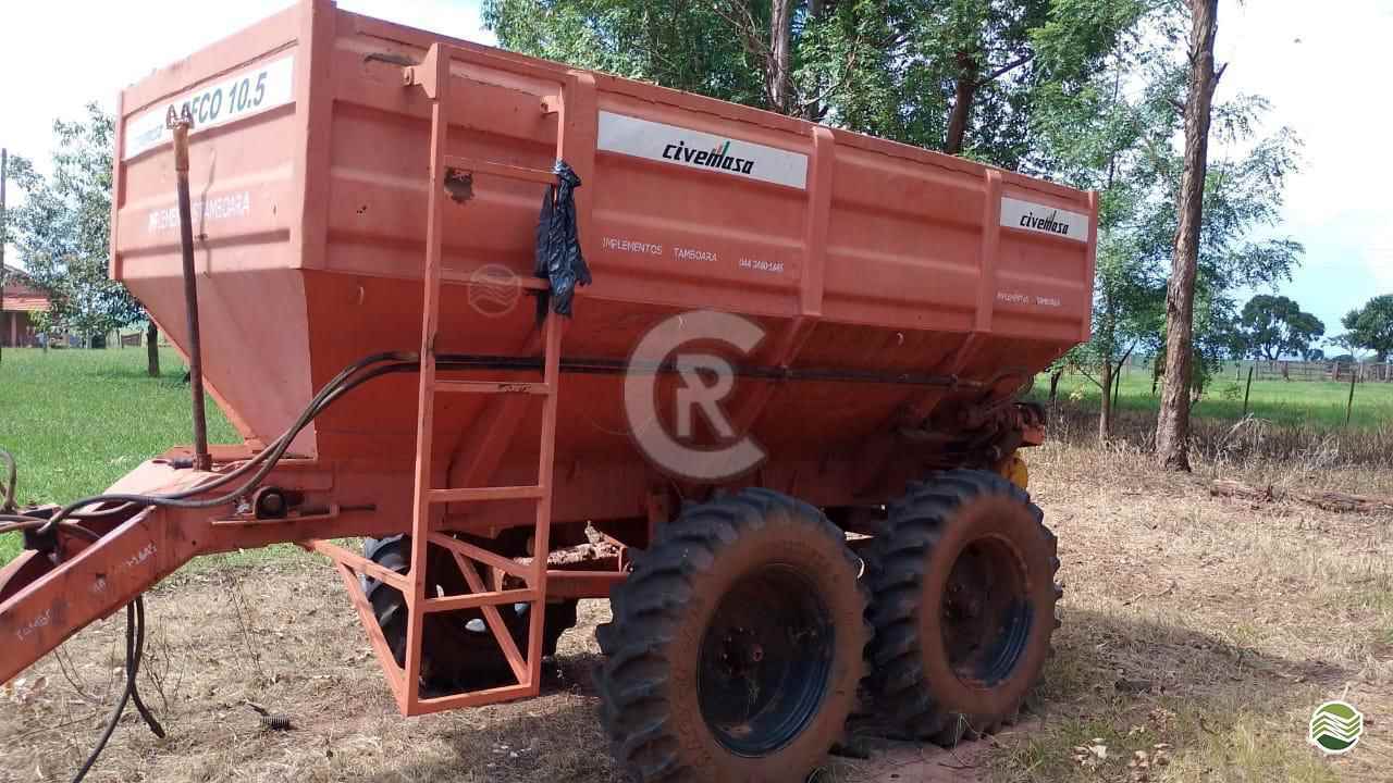 IMPLEMENTOS AGRICOLAS DISTRIBUIDOR CALCÁRIO 10500 Kg CR Máquinas Agrícolas CASSILANDIA MATO GROSSO DO SUL MS